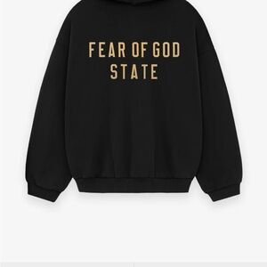 Fear of God Black Hoodie